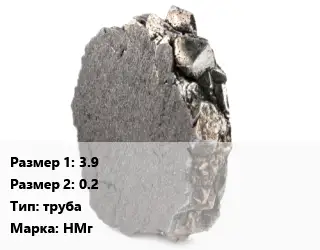Никель 3.9х0.2 труба Марка: НМг